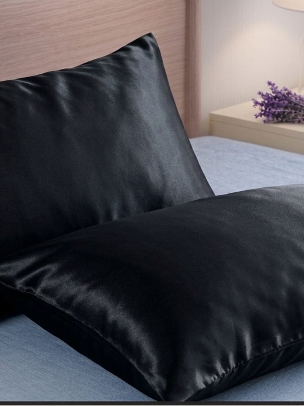 King size Black Pillowcase Pair - New in box